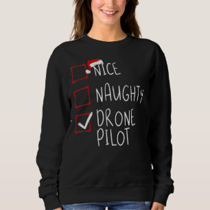 Camiseta Belo Piloto de Drone Papais noeis de Natal Clau
