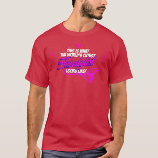 Camiseta belo presente de cabeleireiro