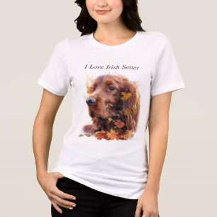 Camiseta Belo Red Setter Irlandês