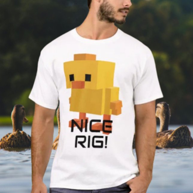 Camiseta Belo Rig! Bloquear Pato de Borracha (Criador carregado)