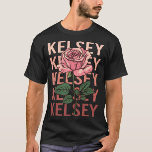 Camiseta Belo Rosa - Nome Kelsey