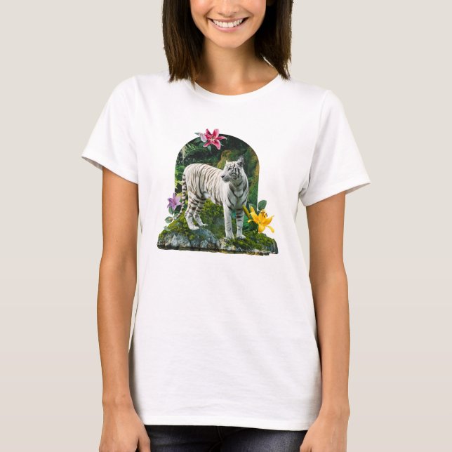 Camiseta Belo Tigre Branco (Frente)