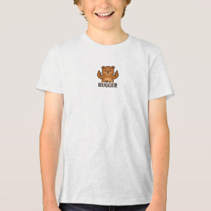 Camiseta Belo Urso de Cartoon Eu sou um Design de Animal En