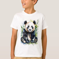 Belo Urso de Panda de Fofinho de Aquarela