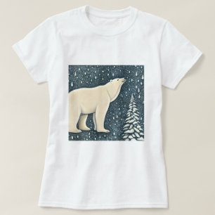 Camiseta Belo Urso Polar Ártico