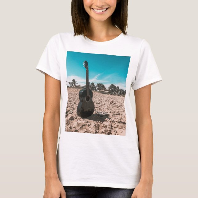 Camiseta Belo Violão Acústico (Frente)