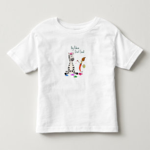 Camiseta Belo Zebra Pré-Escola Crianças