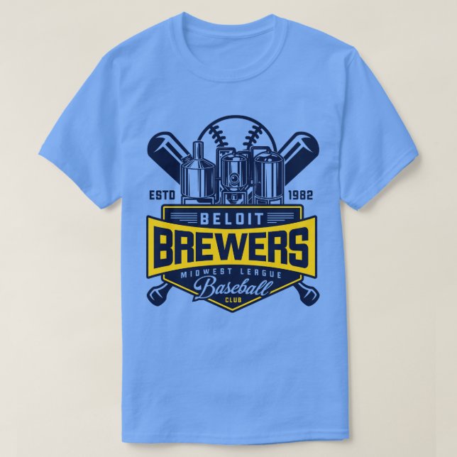Camiseta Beloit Brewer (Frente do Design)