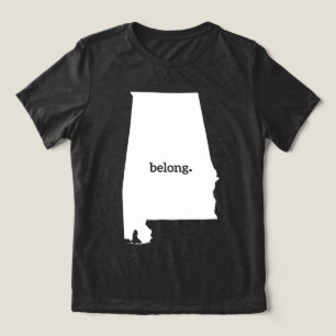 Camiseta Belong no Orgulho Estadual do Alabama