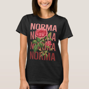 Camiseta Belos Rosas - Nome Norma