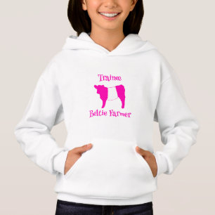 Camiseta Beltie Farmer Beltie Farmer - Vacas Galloway Cinze