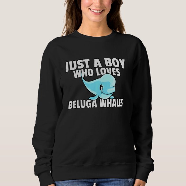 Camiseta Beluga Baleia Bebê Beluga Costume (Frente)