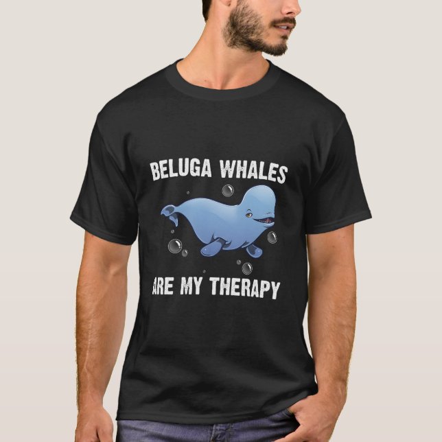 Camiseta Beluga Whale For Orca Whales Save The Ocean (Frente)