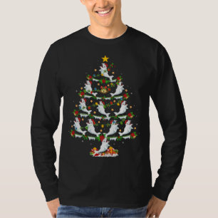Camiseta Beluga Whale Lover Xmas Lighting Beluga Whale Chri