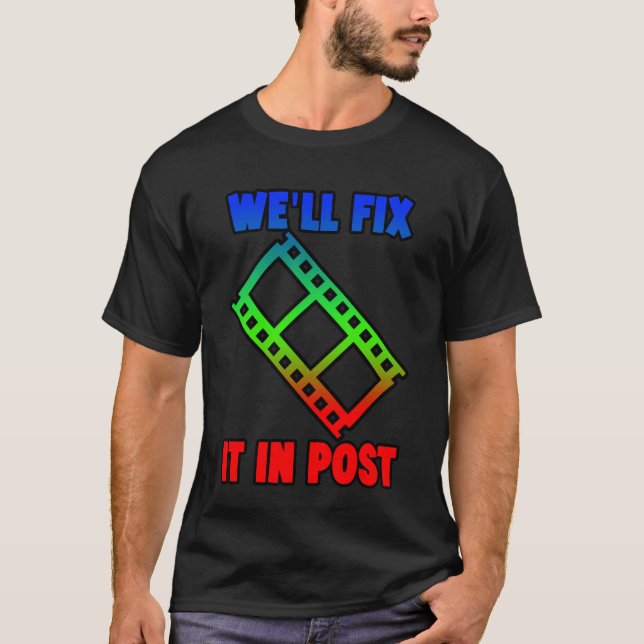 Camiseta Bem ajustado na postagem amigo vintage (Frente)