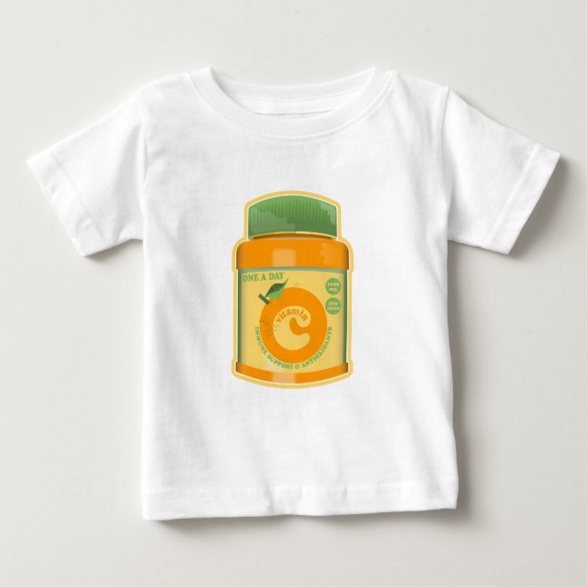Camiseta Bem-estar da vitamina C (Frente)