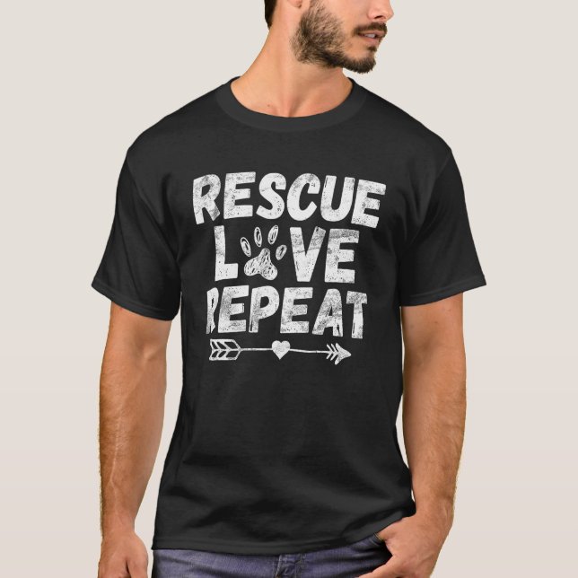 Camiseta Bem-estar dos animais Funcionarios de abrigo de sa (Frente)