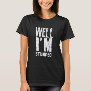 Camiseta Bem, estou encurralado Amputee Amputee Prosthet am