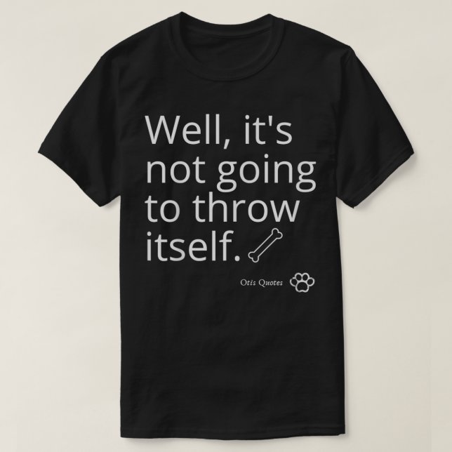 Camiseta Bem, não vai se lançar (Frente do Design)