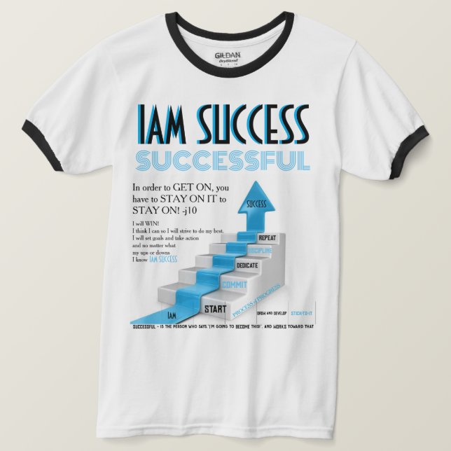 CAMISETA BEM-SUCEDIDO (Frente do Design)