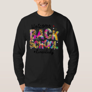 Camiseta Bem-vinda de Volta à Merendeira da Escola Gravata
