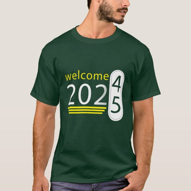 Camiseta Bem-vindo 2025 (Frente)