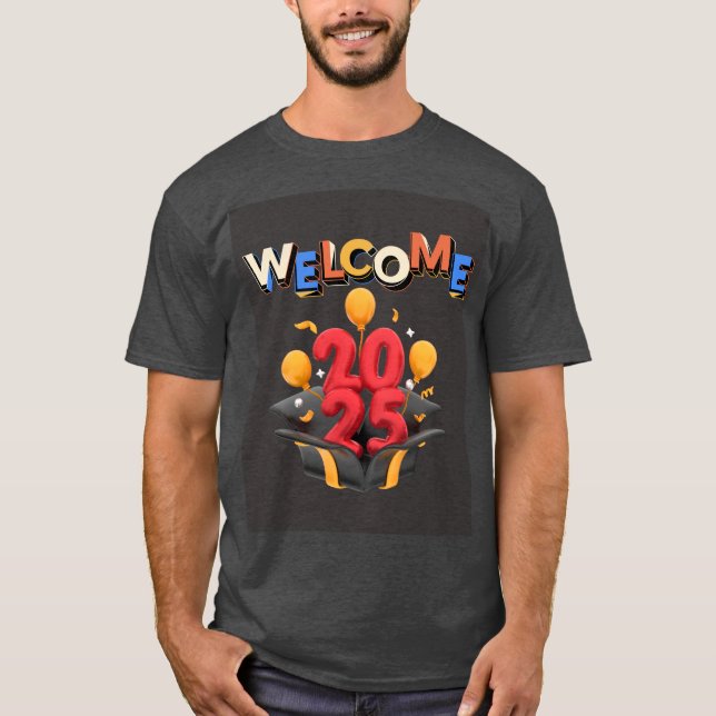 Camiseta Bem-vindo 2025 (Frente)