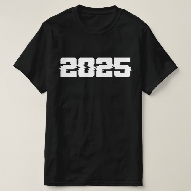 Camiseta Bem-vindo 2025 - Feliz ano novo 2025 (Frente do Design)