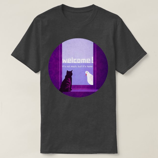 Camiseta Bem-vindo 4 (Frente do Design)