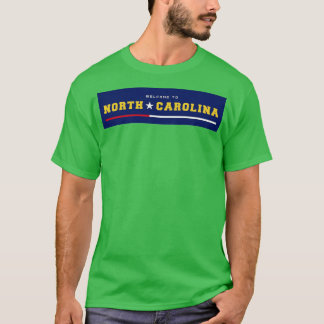 Camiseta Bem-vindo à Carolina do Norte 1