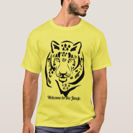 Camiseta Bem-vindo à design da selva