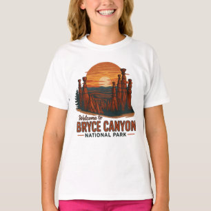 Camiseta Bem-vindo à Embroiderme Bryce Canyon Nacional EUA