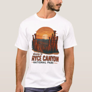 Camiseta Bem-vindo à Embroiderme Bryce Canyon Nacional EUA