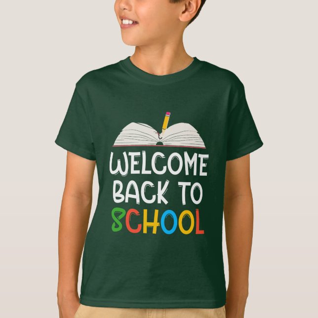 CAMISETA BEM-VINDO À ESCOLA (Frente)