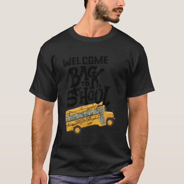 Camiseta Bem-Vindo À Escola (Frente)