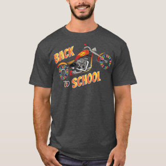 Camiseta Bem-Vindo À Escola, Biker, Motorbike