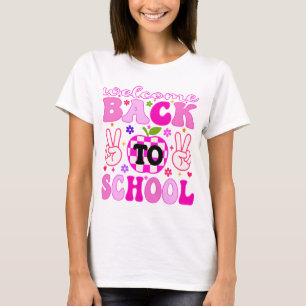 Camiseta Bem-Vindo À Escola, De Volta À Escola