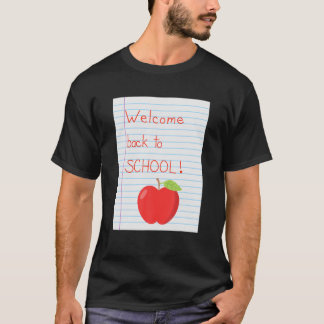Camiseta Bem-Vindo À Escola Para Professores