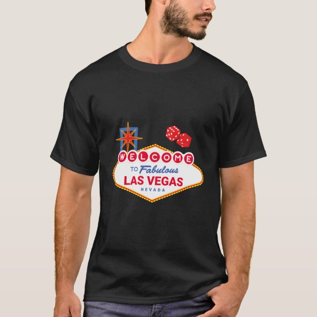 Camiseta Bem-Vindo À Fabulosa Viagem De Las Vegas Las Vegas (Frente)