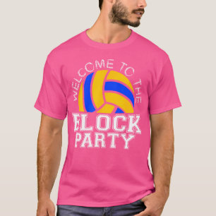 Camiseta Bem-vindo à Festa de Vôlei do Bloco