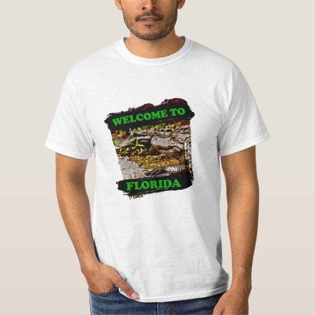 Camiseta Bem-vindo à Flórida (Frente)