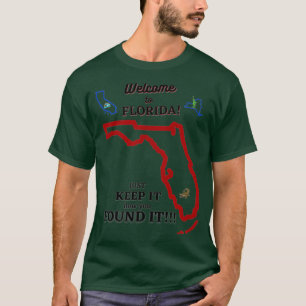 Camiseta Bem-vindo à Flórida