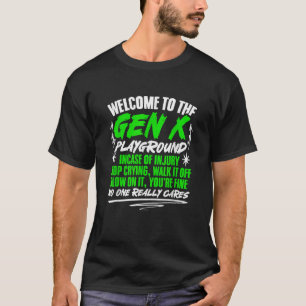 Camiseta Bem-vindo à Geração X Humor Geração X Engraçado Ge
