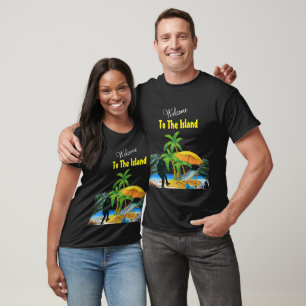 Camiseta Bem-vindo à Ilha