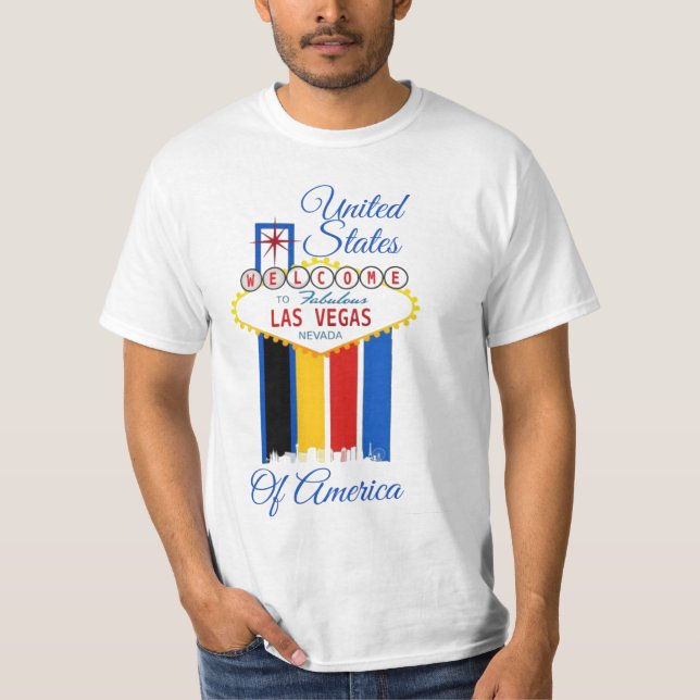 Camiseta Bem-vindo a Las Vegas (Frente)