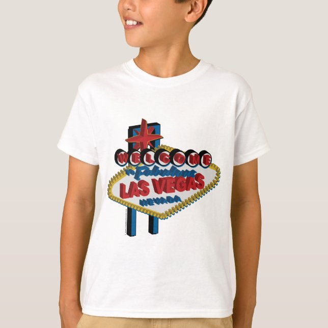 Camiseta Bem-vindo a Las Vegas Fabulosa (Frente)