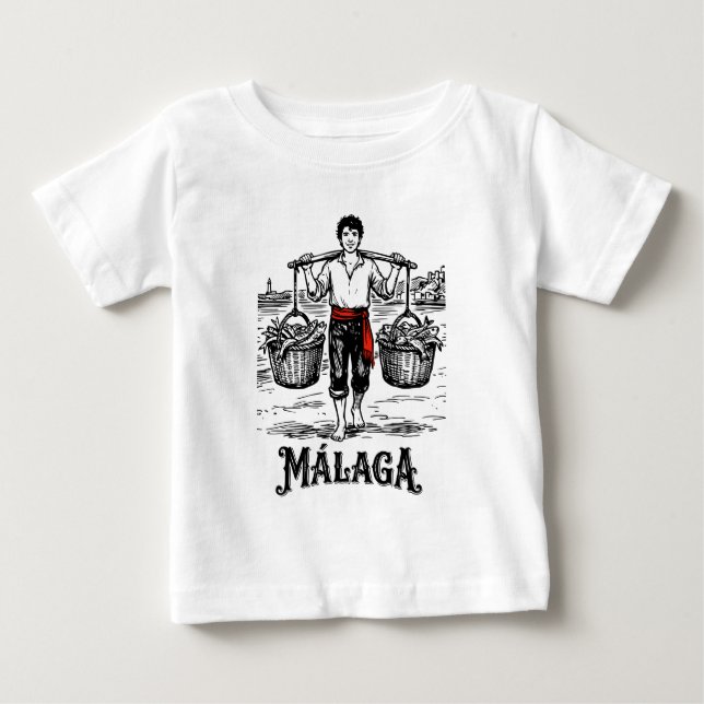Camiseta Bem-vindo a Málaga 5: El Cenachero (Frente)