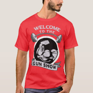 Camiseta Bem-Vindo À Malhação T Do Gun Show Bodybuilding Gy