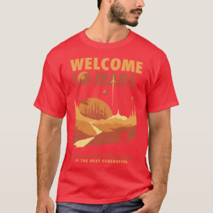 Camiseta Bem-vindo a Marte
