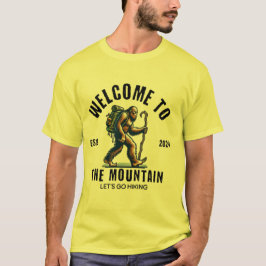 Camiseta Bem-vindo à Montanha - Vamos Caminhar